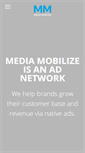 Mobile Screenshot of mediamobilize.com